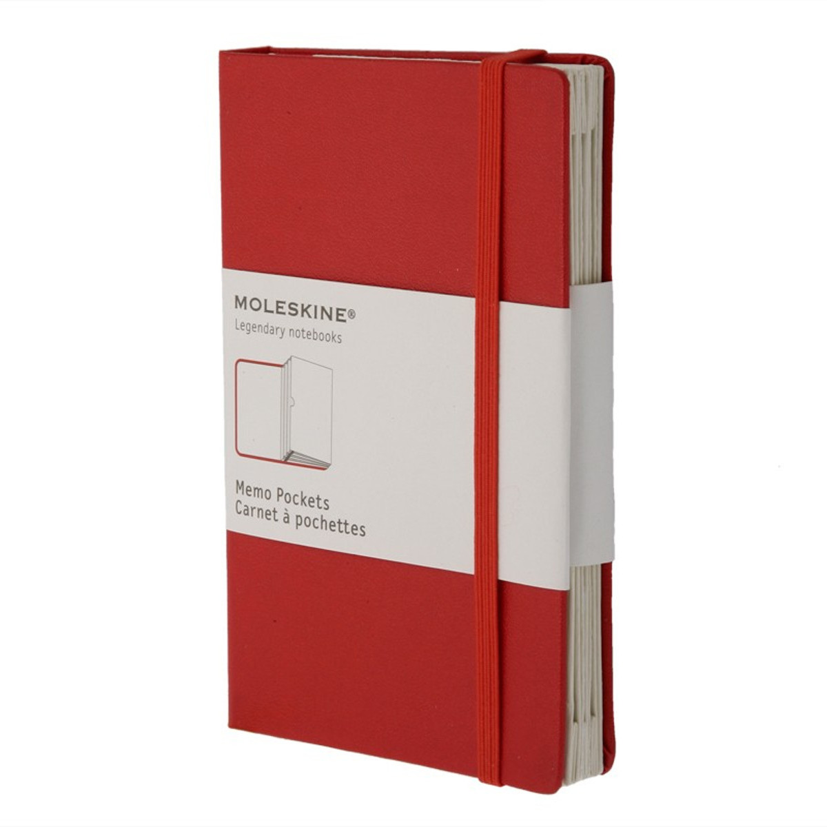 

Записник Moleskine Portfolio кишеньковий / Червоний (9788862930314)