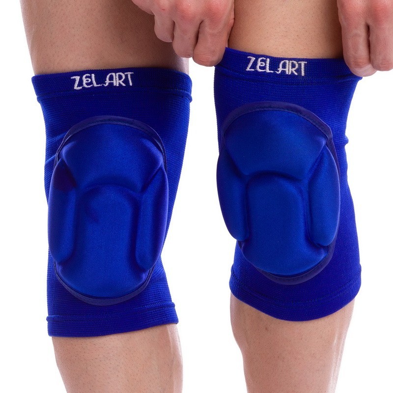 

Наколенники для волейбола Zelart 2шт M синие (BC-1672)