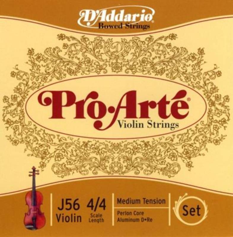 

Струны для скрипки D'ADDARIO J56 4/4M 42463