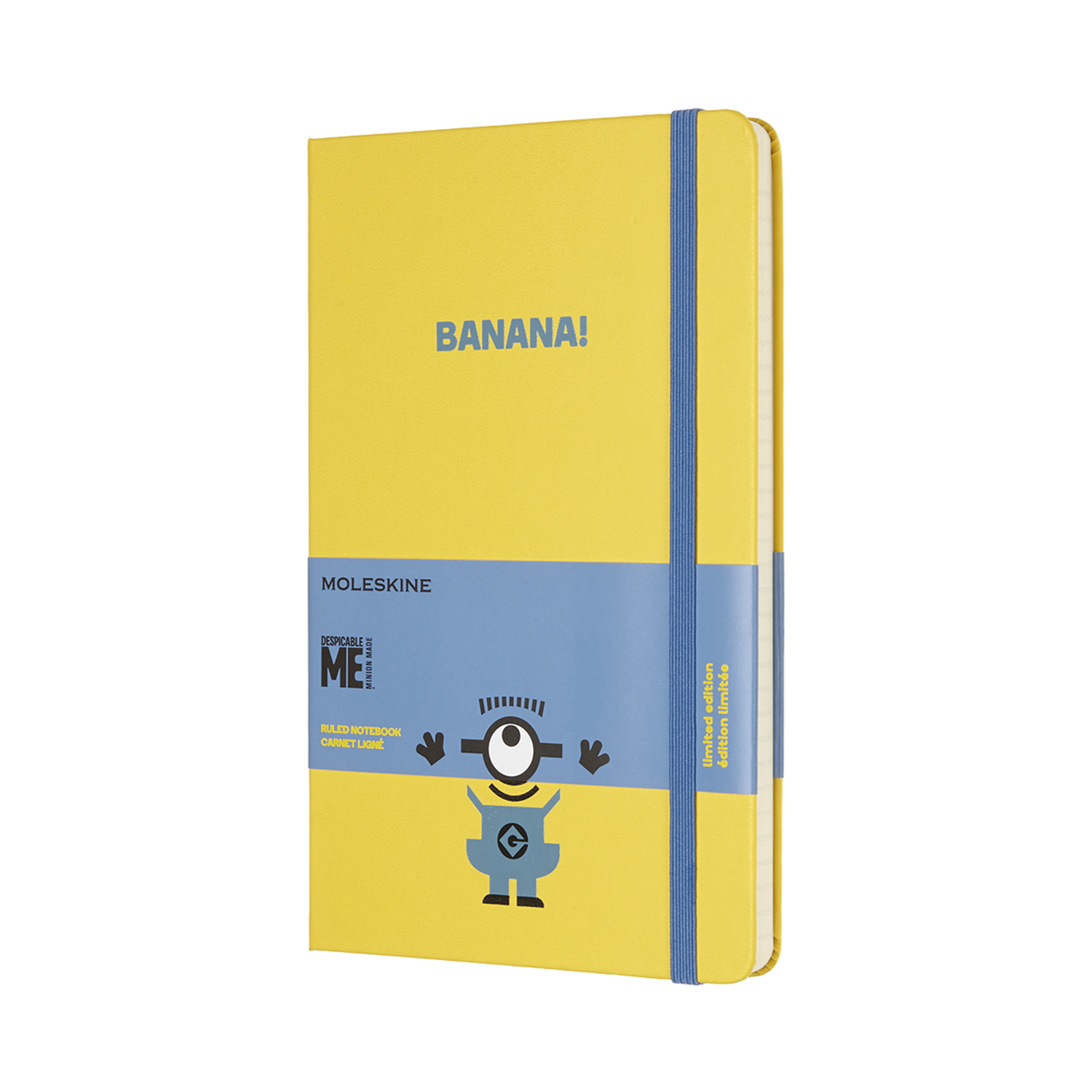 

Записник Moleskine Minions середній / Лінійка Жовтий (8055002855389)