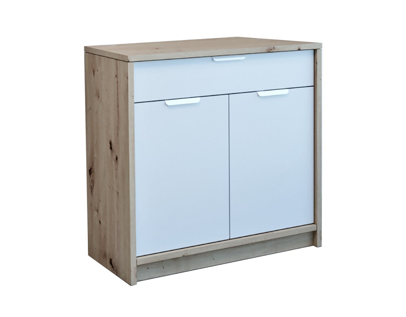 

Комод TVshka Canyon CN4 71x35.4x88.3 см дуб артизан/белый
