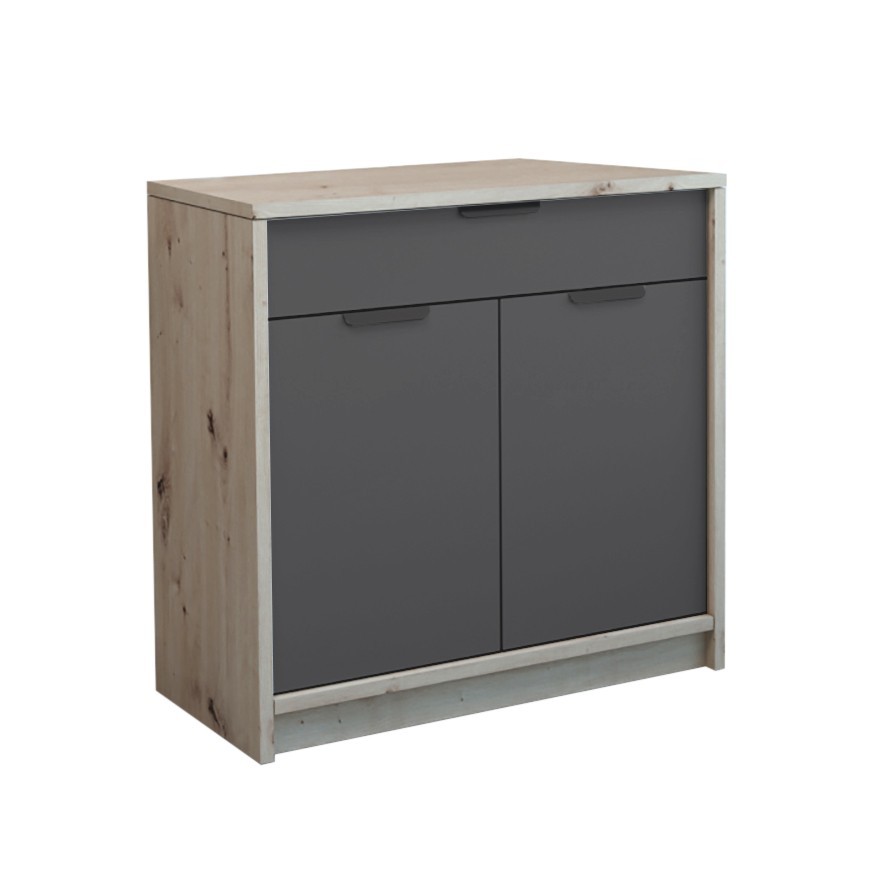 

Комод TVshka Canyon CN4 71x35.4x88.3 см дуб артизан/антрацит