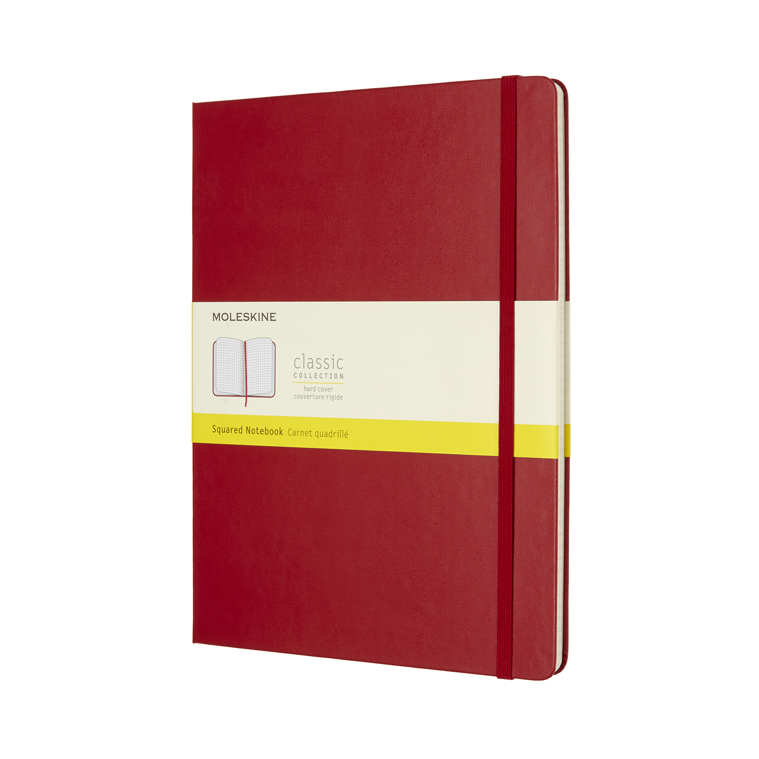 

Записник Moleskine Classic великий / Клітинка Червоний (8055002855099)