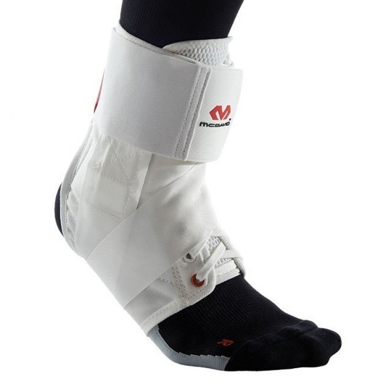 

Фиксатор голеностопа при растяжении связок McDavid Ankle Brace Straps 195 (S) White