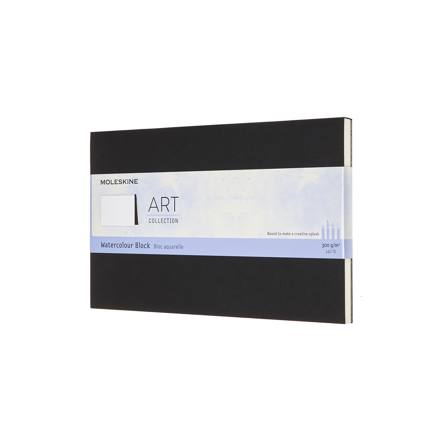 

Блок Moleskine Art середній / Акварель Чорний (8053853603234)