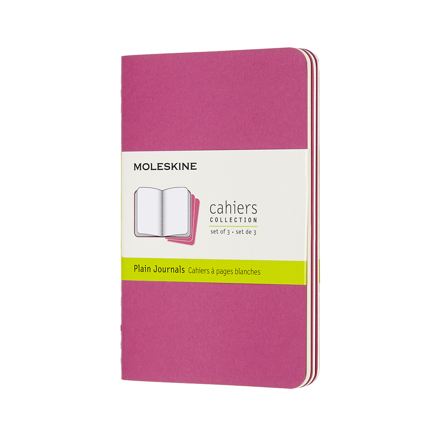 

Записник Moleskine Cahier кишеньковий / Нелінований Кінетичний Рожевий (8058647629674)