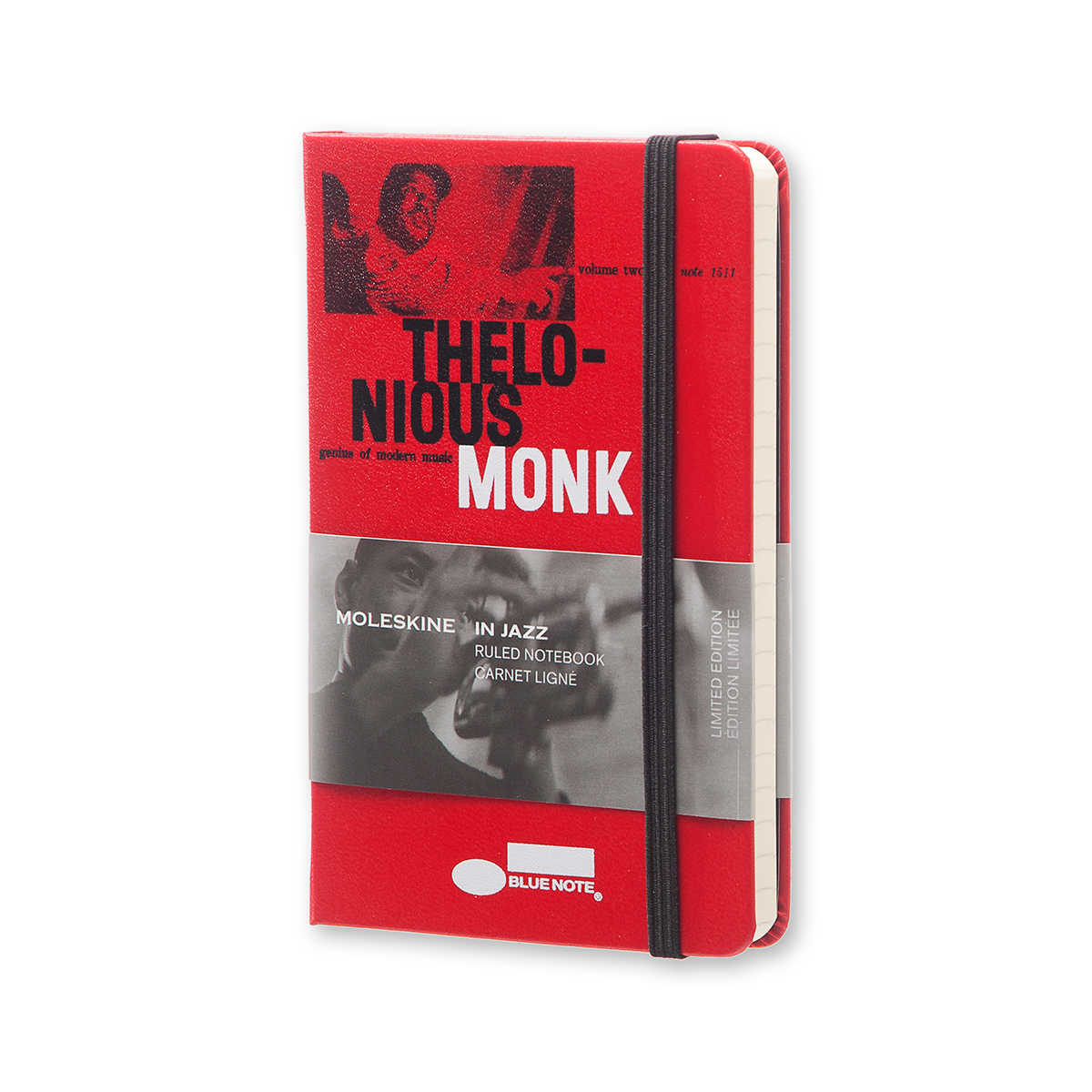 

Записник Moleskine Bluenote кишеньковий / Лінійка Червоний (8051272891195)