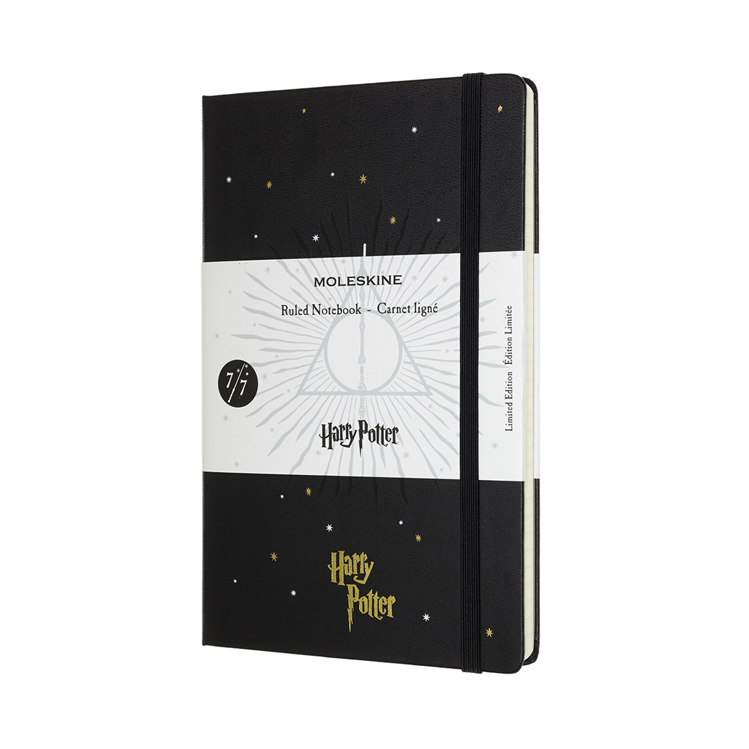 

Записник Moleskine Harry Potter середній 7/7 Лінійка Чорний (8053853604002)
