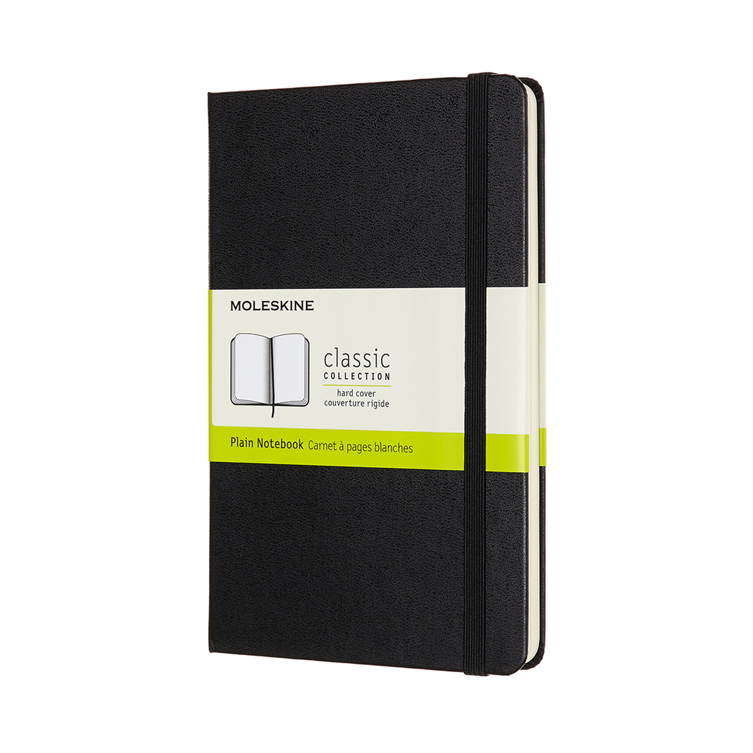 

Записник Moleskine Classic медіум / Нелінований Чорний (8058647626604)