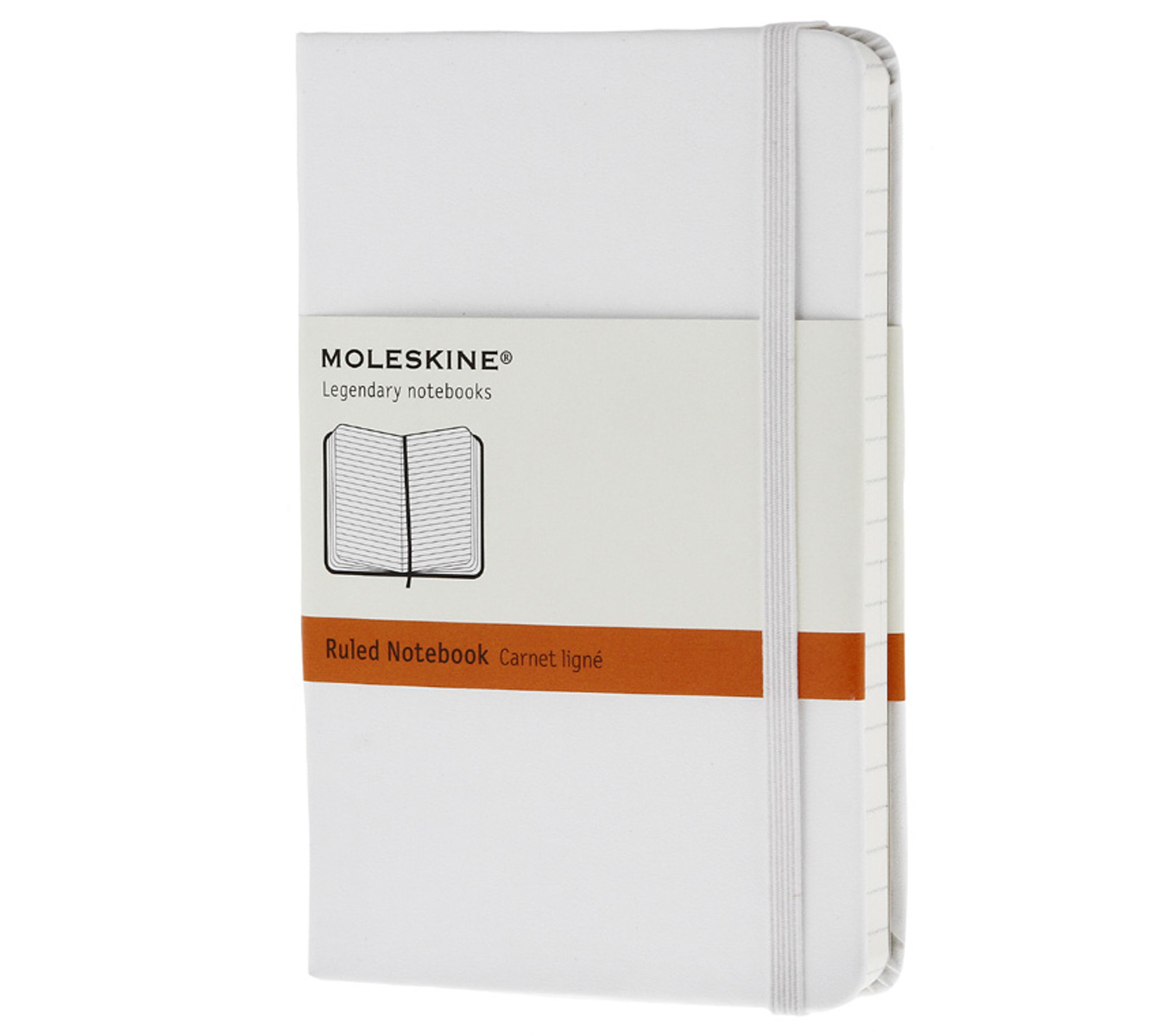 

Записник Moleskine Classic кишеньковий / Лінійка Білий (9788866137177)