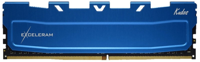 

Оперативная память Exceleram DDR4-2400 8192MB PC4-19200 Blue Kudos (EKBLUE4082416A)