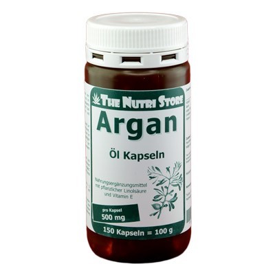 

Аргановое масло в капсулах, The Nutri Store, 500 мг, 150 капсул