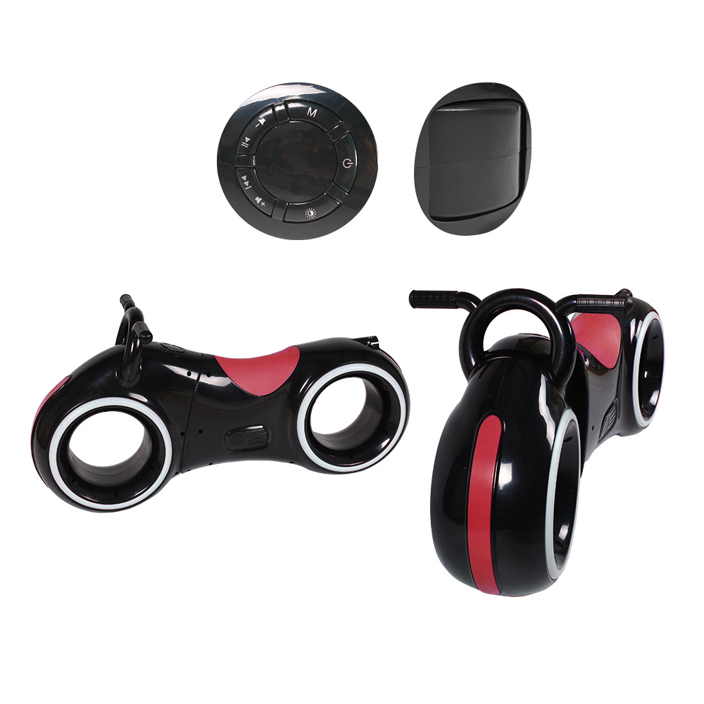 

Беговел GS-0020 Black/Red Bluetooth LED-подсветка кор./1/