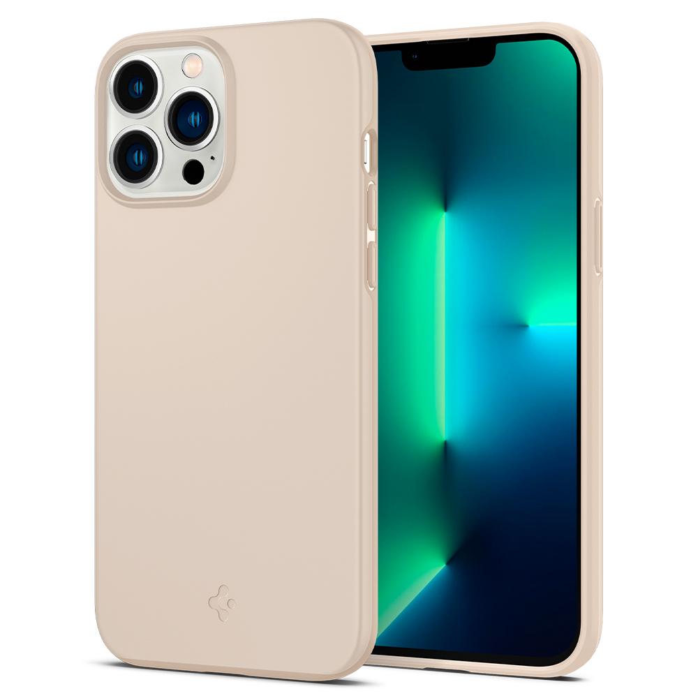 

Чехол Spigen для iPhone 13 Pro Max Thin Fit Sand Beige