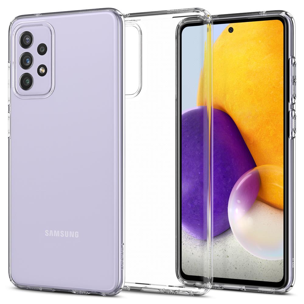 

Чехол Spigen для Samsung Galaxy A72 Liquid Crystal Crystal Clear