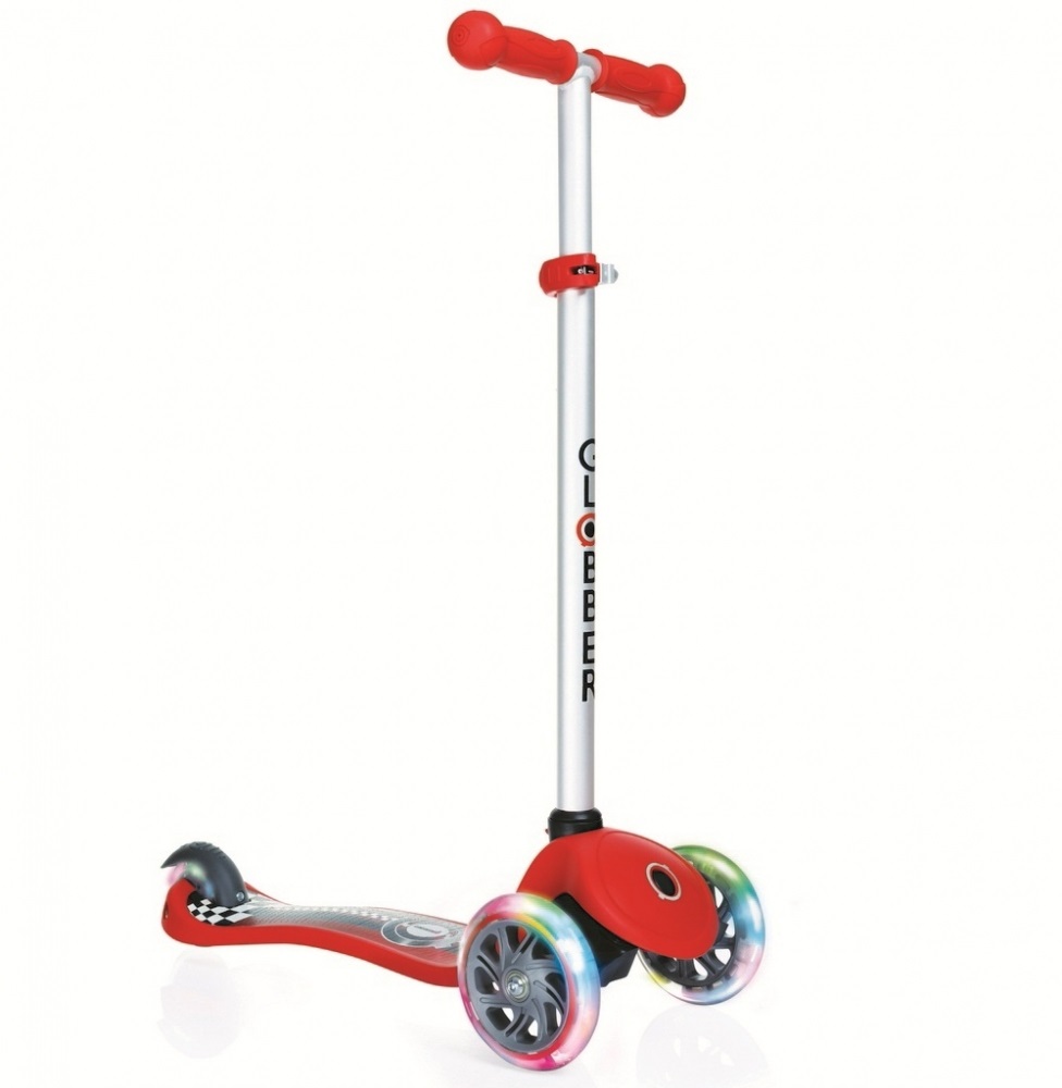

Самокат Globber PRIMO Fantasy RACING Red со светящимися колесами Красный (sa-18181)