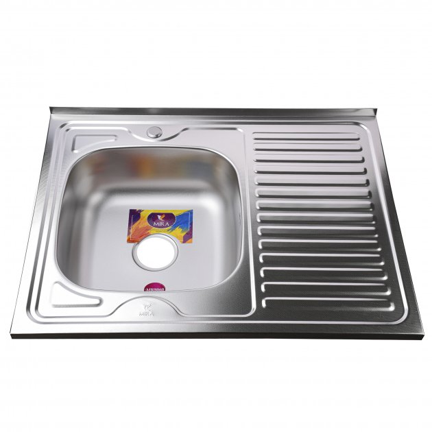 

Мойка кухонная Mira MR 8060 L D Decor Left