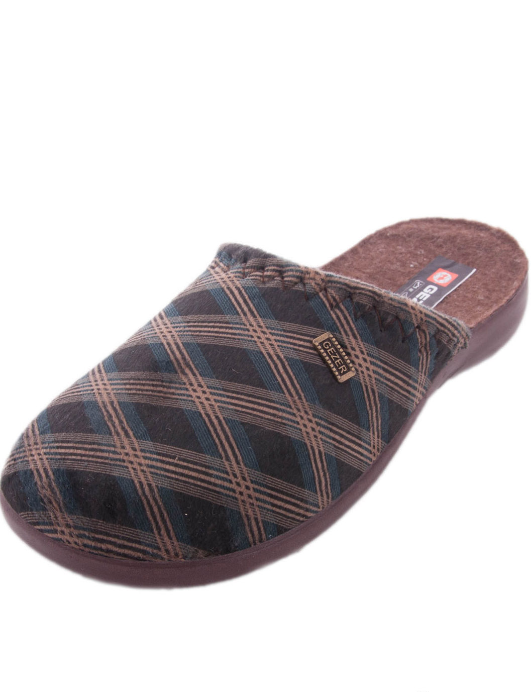 

Тапочки мужские Gezer 48748/17 43 коричневый