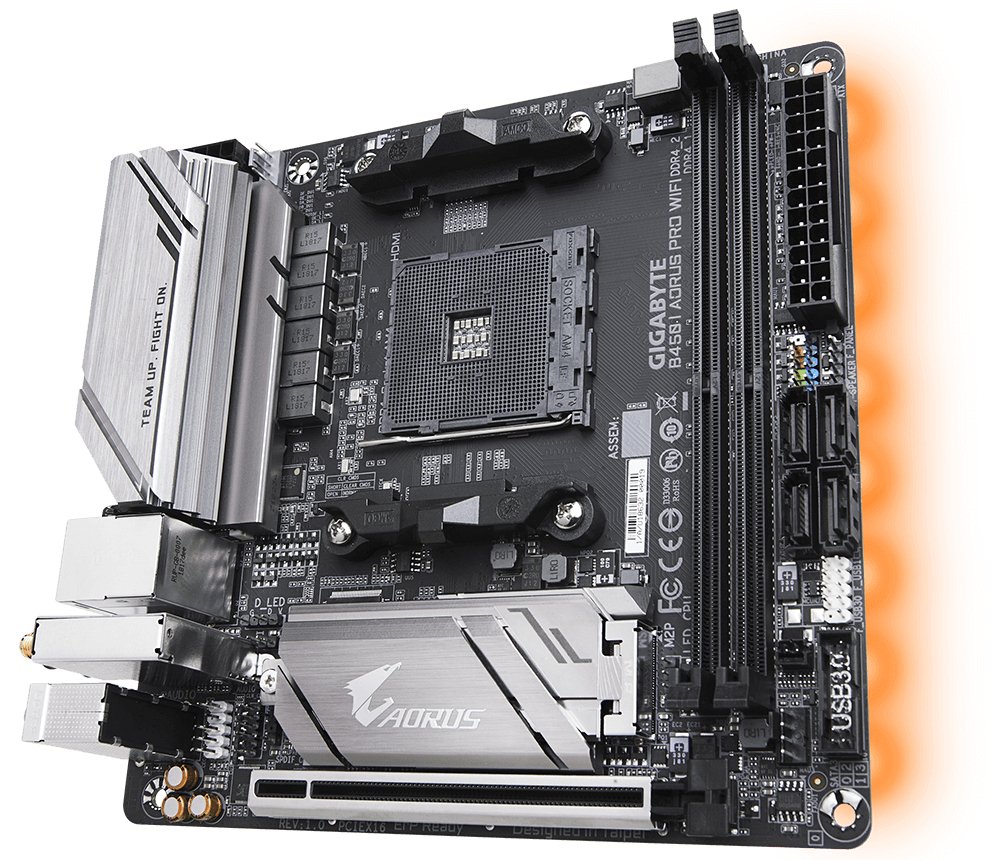 

Материнская плата Gigabyte B450 I Aorus Pro WiFi (B450 I Aorus Pro) Over-Stock