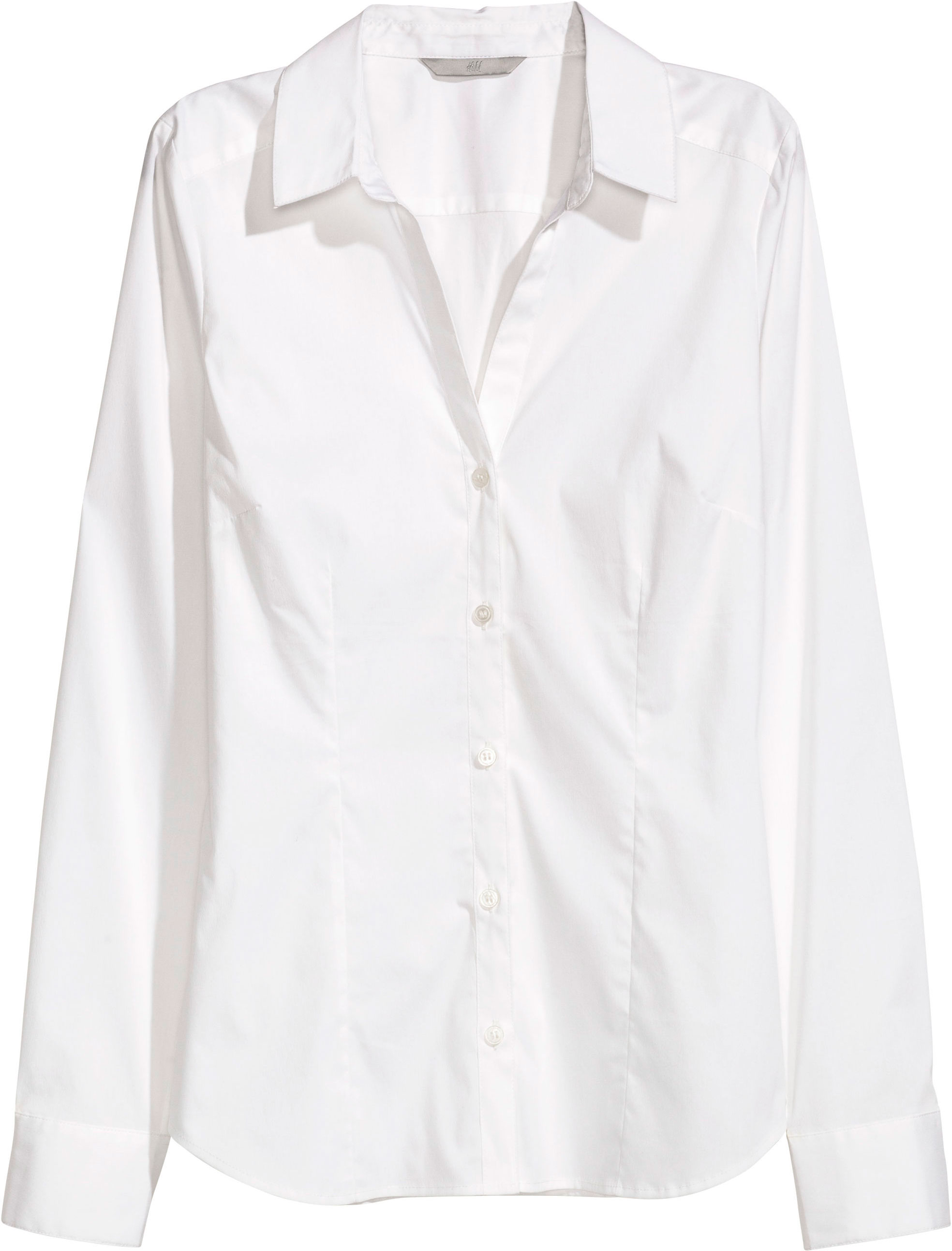 

Рубашка H&M  белый 1612105800, Рубашка H&M 44 белый 1612105800