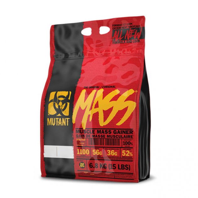 

Гейнер Mutant Mass, 6.8 кг Ваниль + Шейкер (90899)