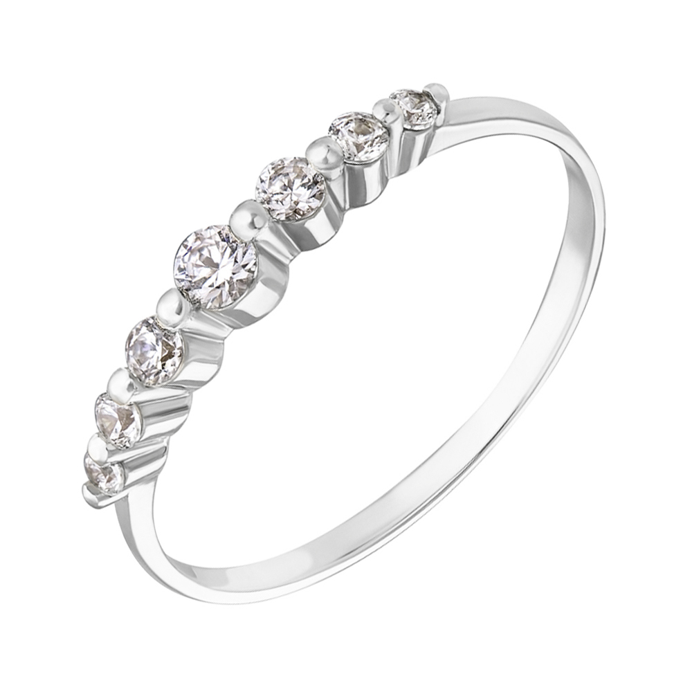 

Золотое кольцо с фианитом S Zirconia 000049399 16.5 размера