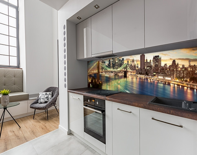 

Стеновая панель кухонная, Мосты 62x205см. (s_01_s_ar038_Q)