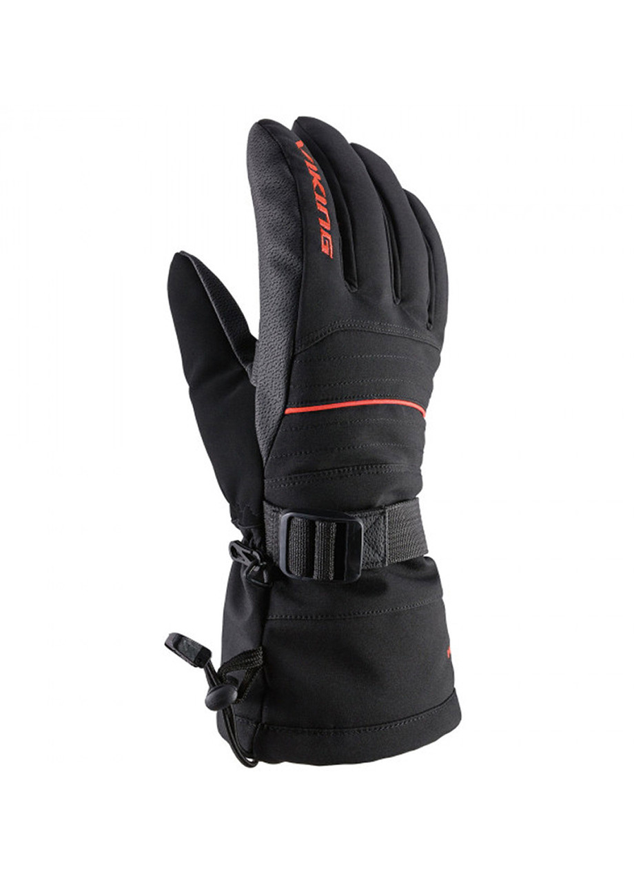 

Перчатки горнолыжные Viking Bormio 12 (XXXL) Черный с красным