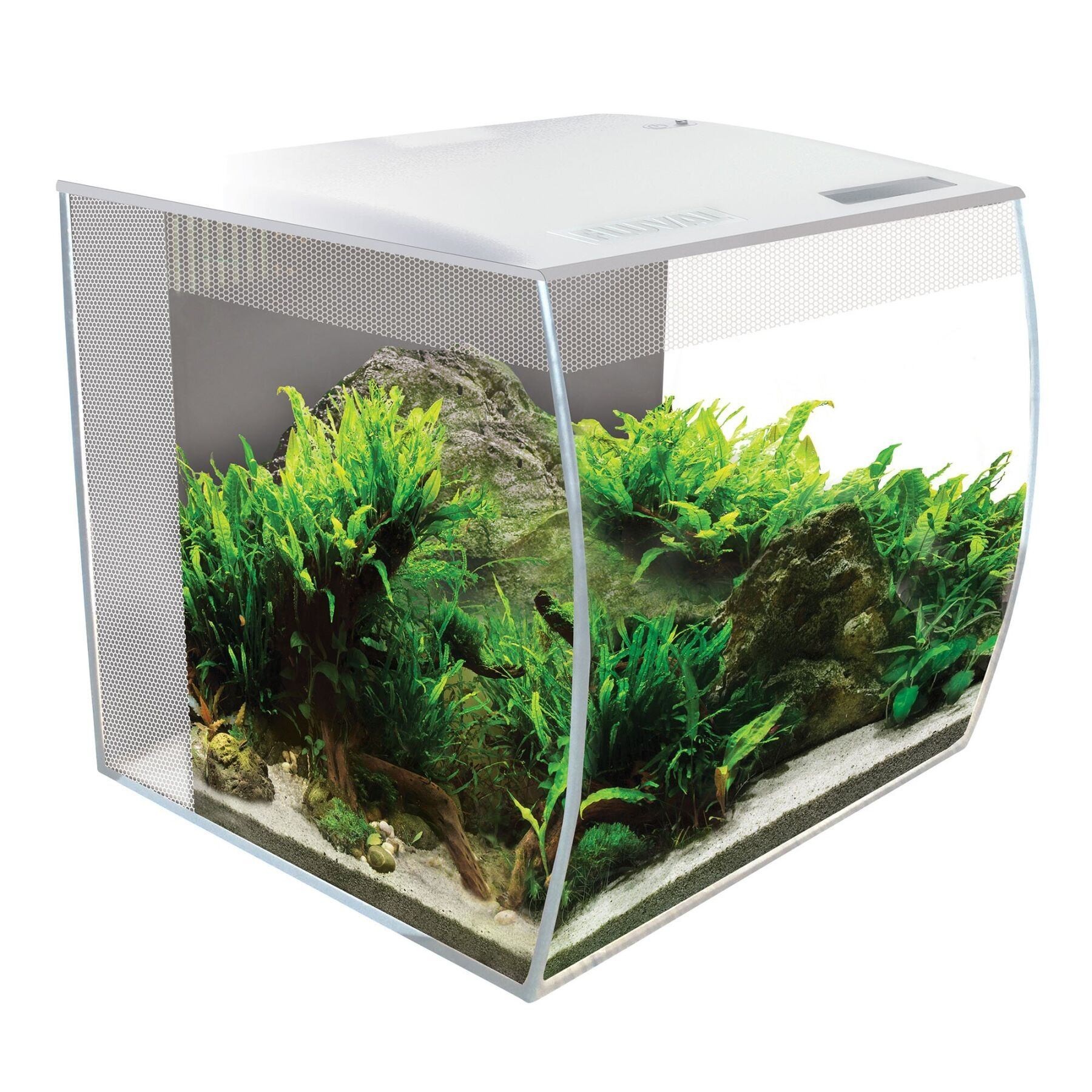 

Аквариумный набор Fluval "Flex" белый, овальный (57 л)