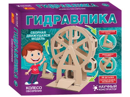 

Гидравлический конструктор "Колесо обозрения", 68 деталей