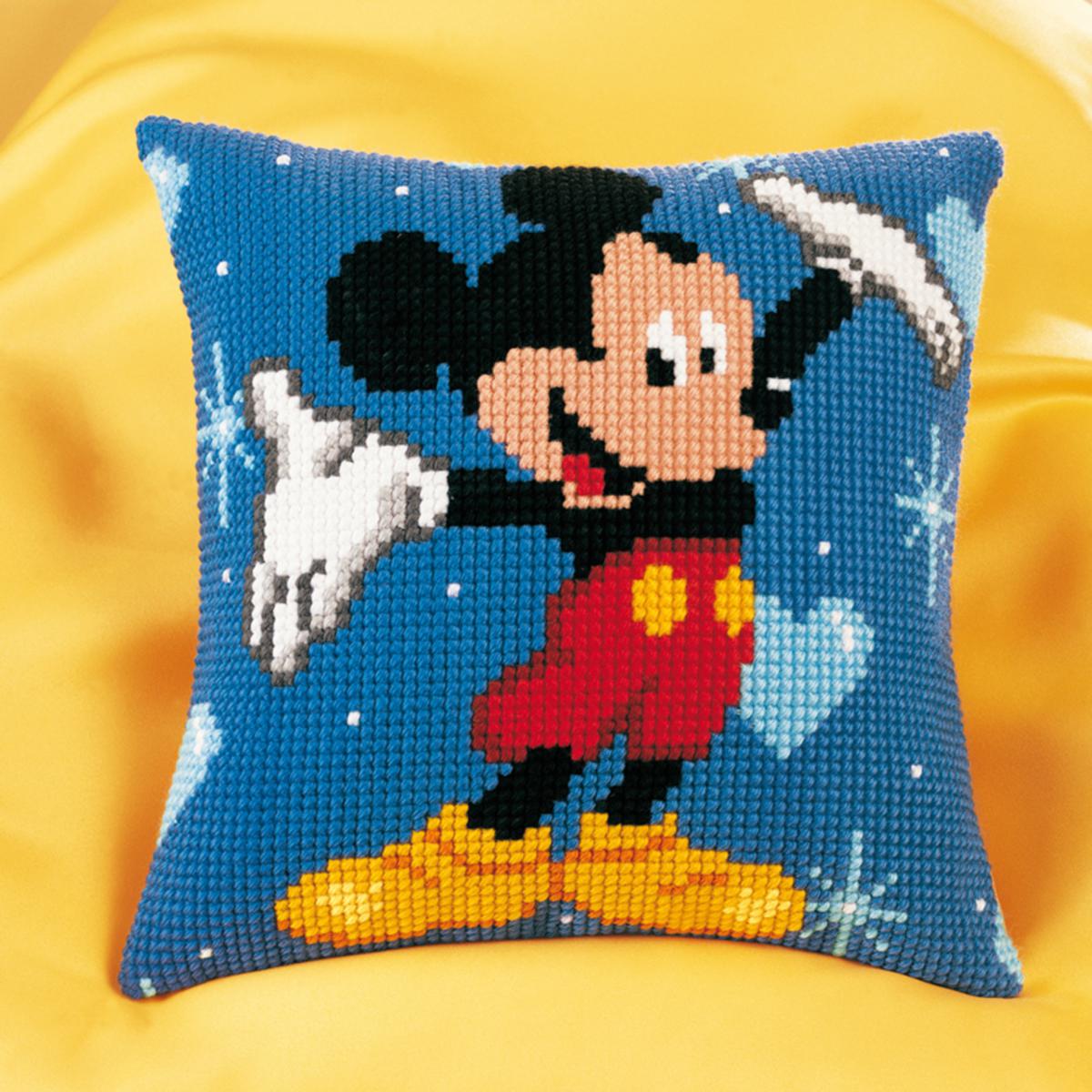 

Набор для вышивания крестом (подушка) Vervaco Disney Mickey Mouse PN-0014602