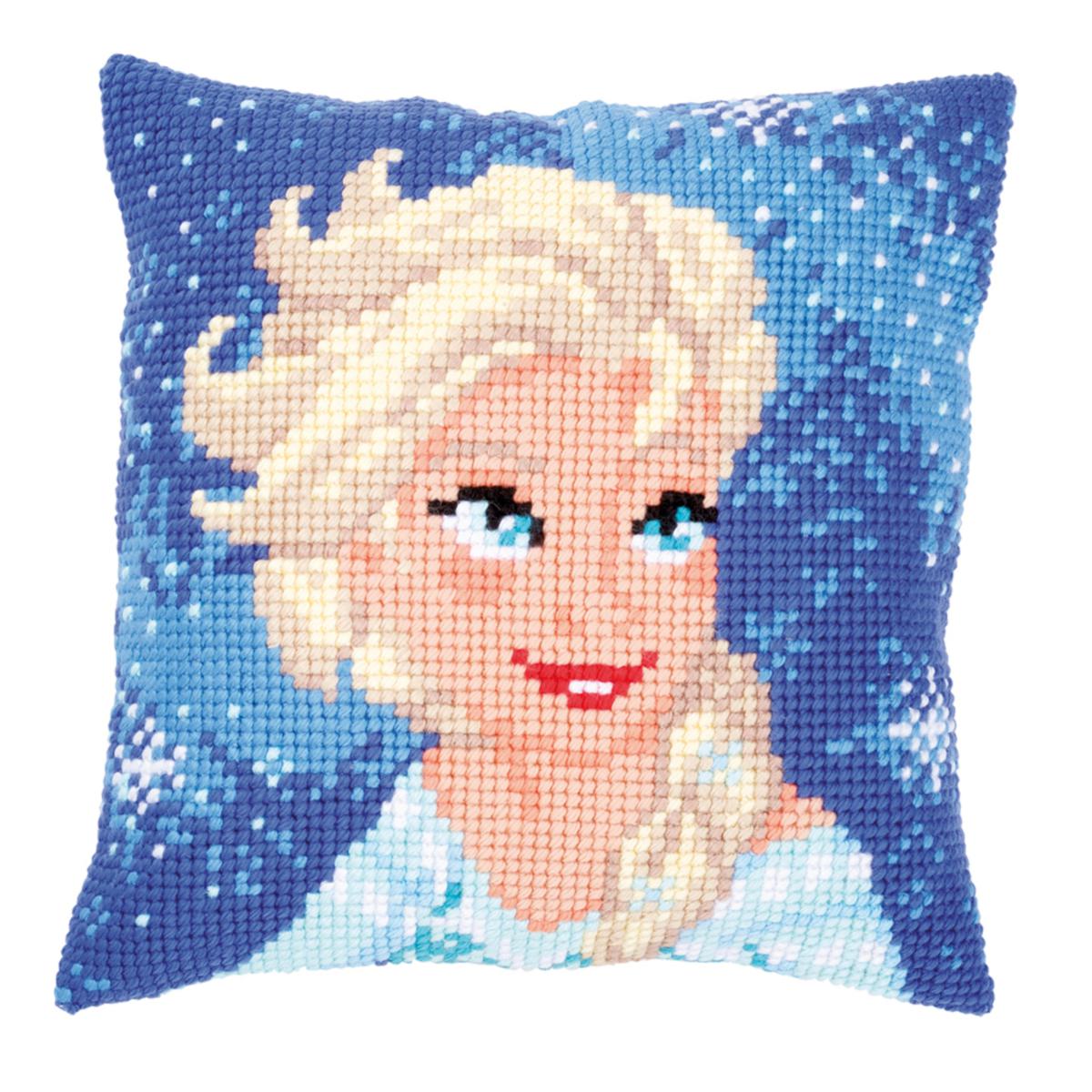 

Набор для вышивания крестом (подушка) Vervaco Disney Frozen Elsa PN-0165924