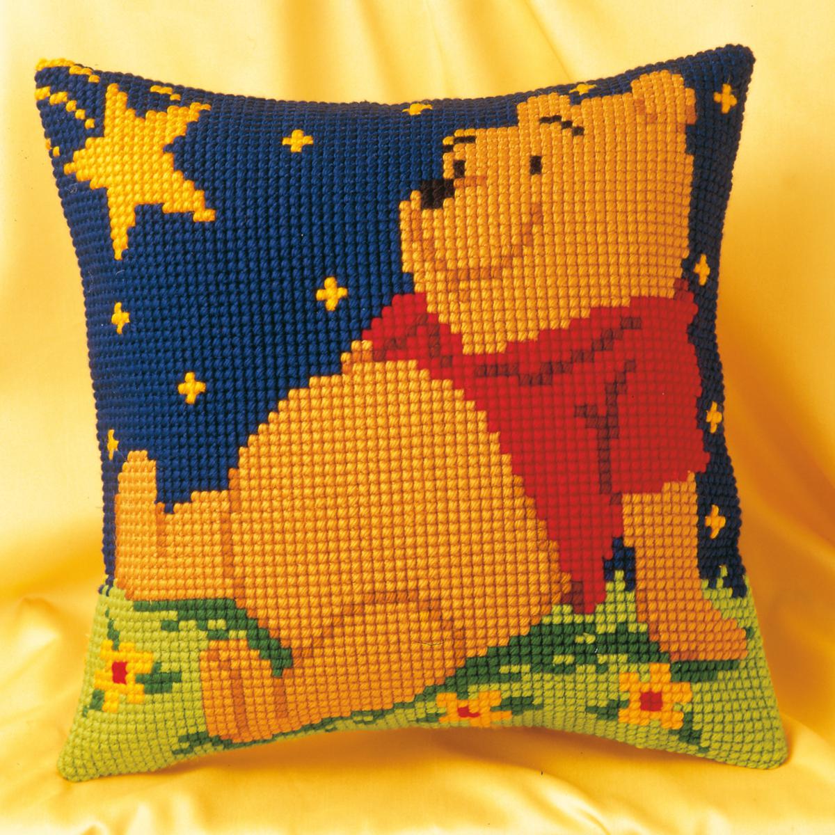 

Набор для вышивания крестом (подушка) Vervaco Disney Winnie the Pooh PN-0014605