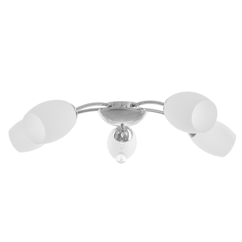 

Люстра потолочная на 5 плафонов LK-801S/5 E27 CH Brille 24-002