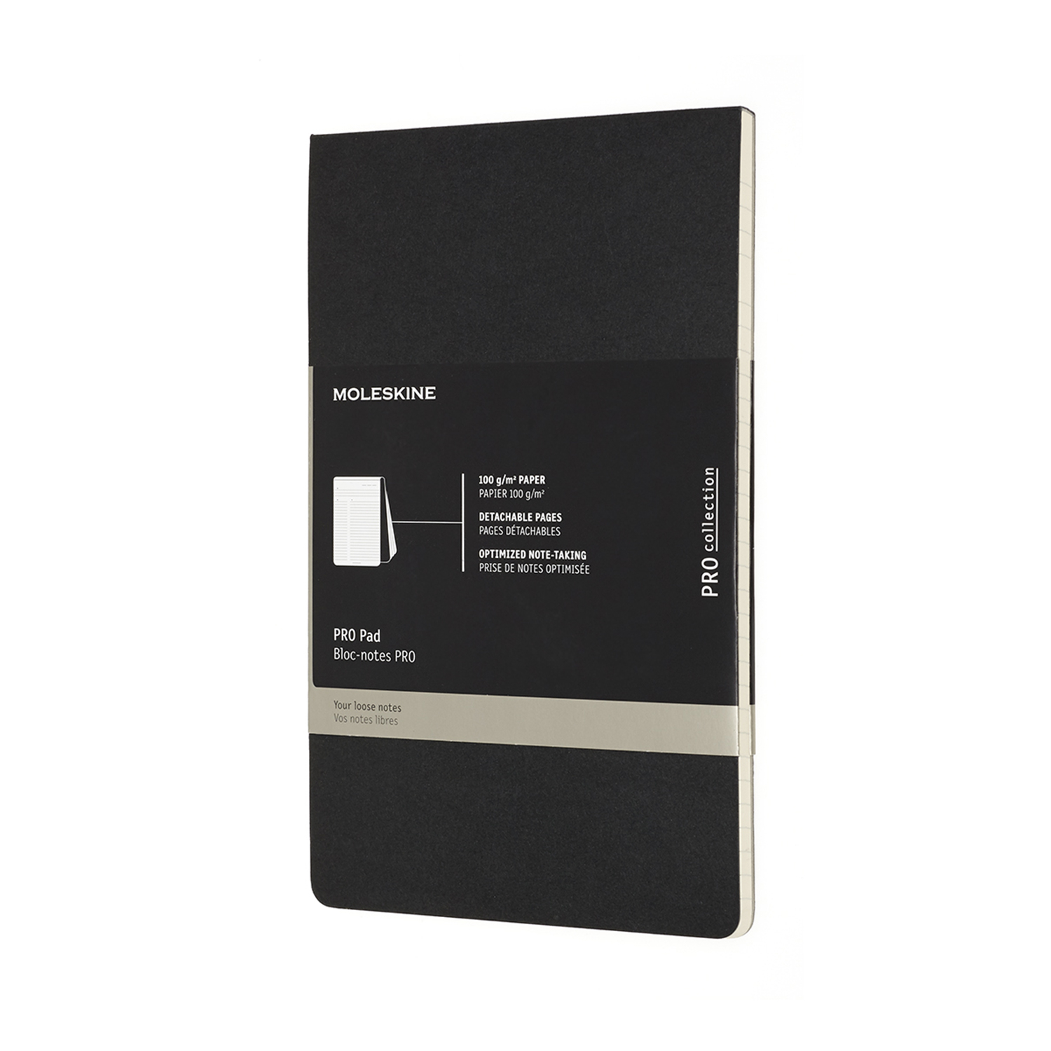 

Записник Moleskine PRO Pad середній / Чорний (8058647620916)