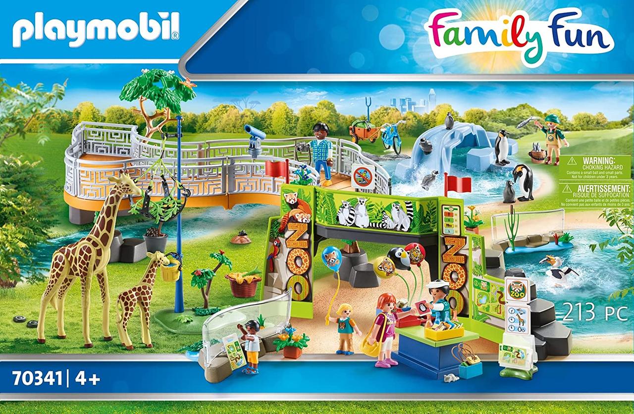 Конструктор Плеймобил 70341Большой городской зоопарк Playmobil Family Fun  70341 – фото, отзывы, характеристики в интернет-магазине ROZETKA от  продавца: Gotta Dolls | Купить в Украине: Киеве, Харькове, Днепре, Одессе,  Запорожье, Львове