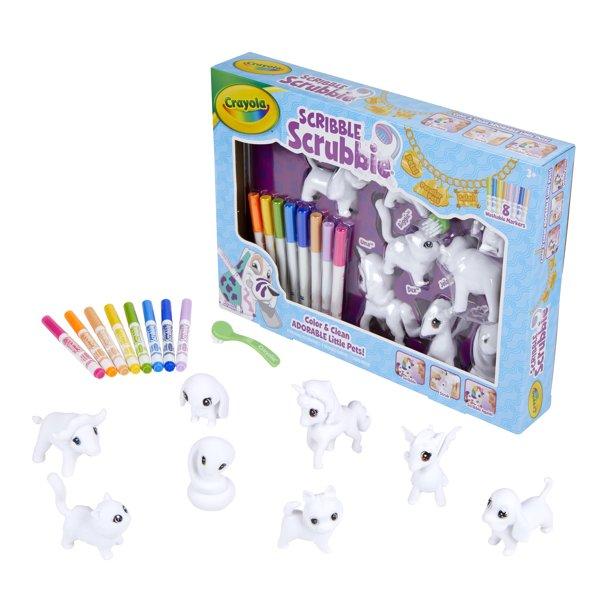 

Творческий набор Крайола Домашние животные Crayola Scribble Scrubbie Peculiar Pets