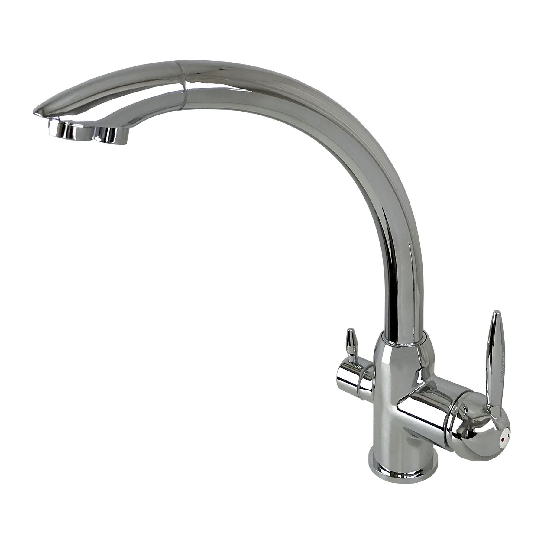 

Смеситель для кухни с подключением к фильтру Globus Lux GLLR-0777