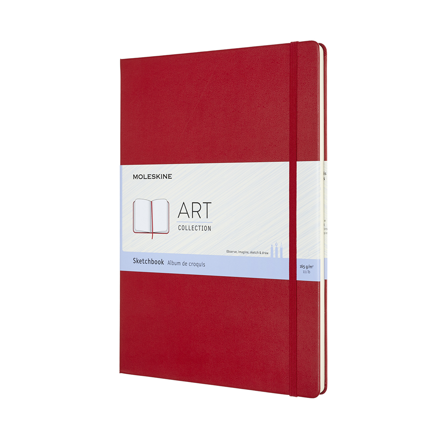 

Записник Moleskine Art А4 / Для нарисів Червоний (8058647626703)