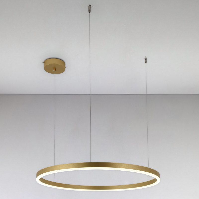 

Люстра подвесная LED кольцо Light House LS-17119-1 GD 600MM золото