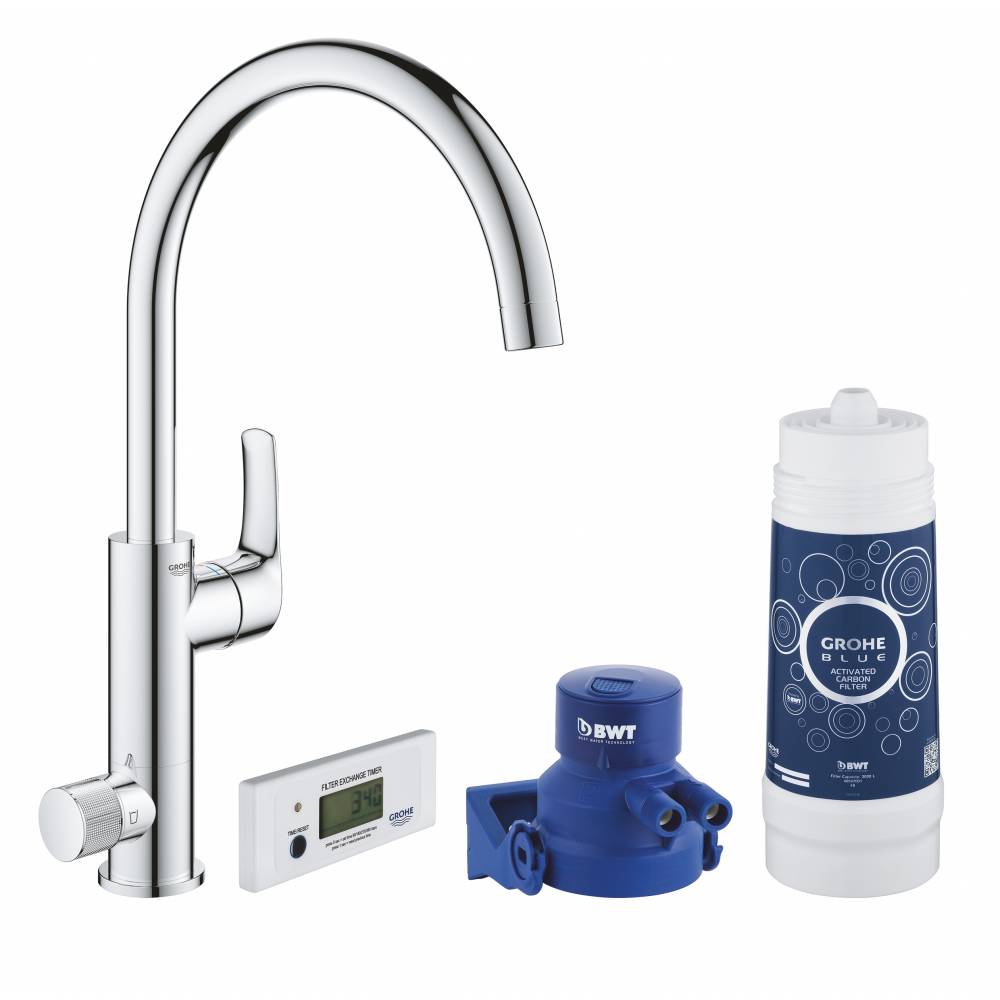 

Смеситель кухонный GROHE - BLUE PURE Eurosmart 31722000