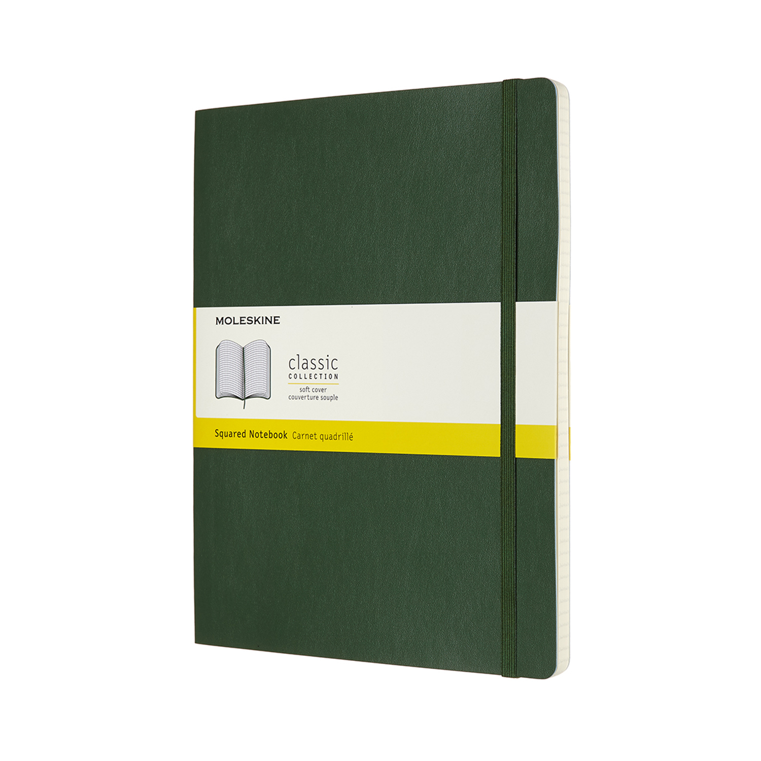 

Записник Moleskine Classic великий / Клітинка Миртовий Зелений М’який (8053853600073)