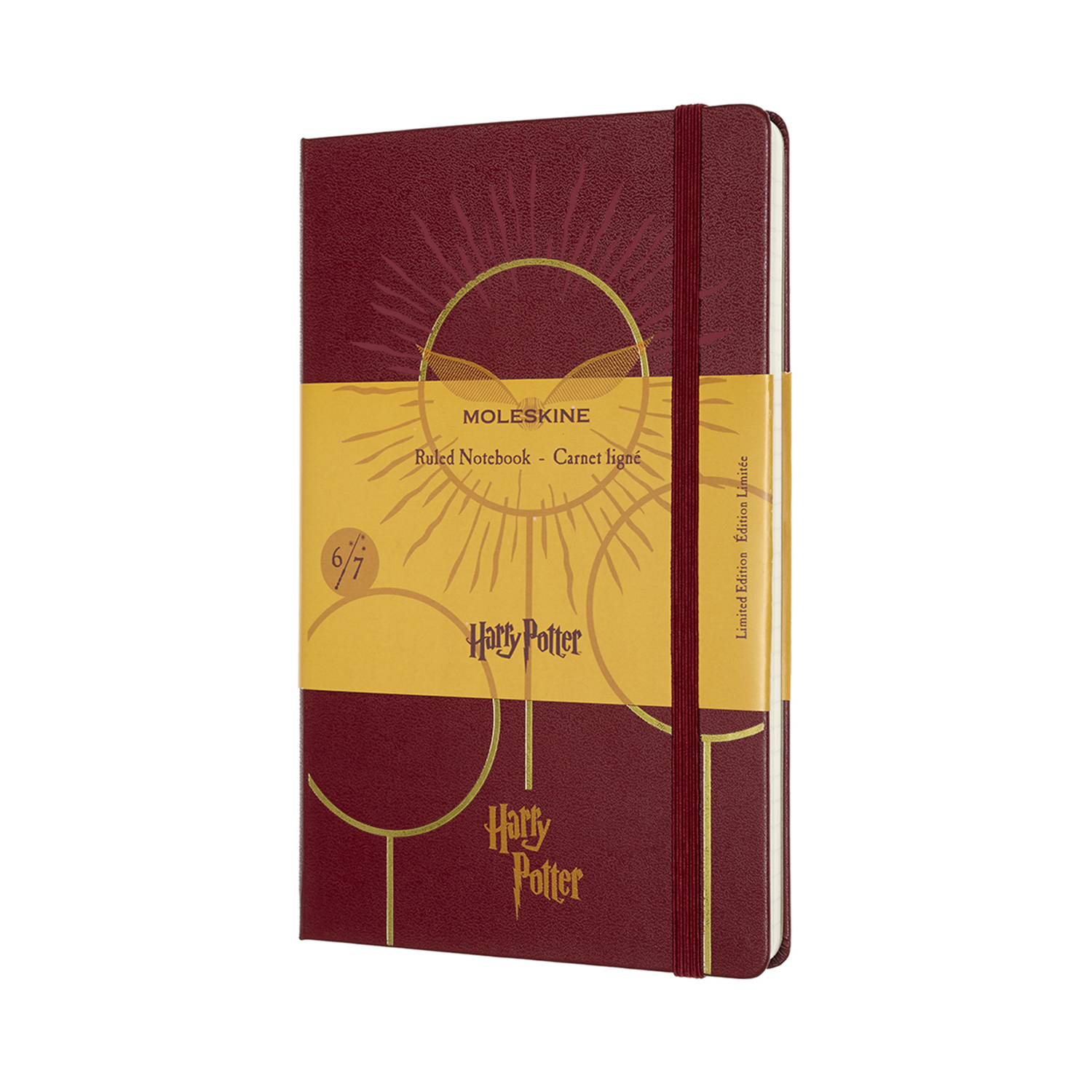 

Записник Moleskine Harry Potter середній 6/7 Лінійка Бордо (8053853603999)
