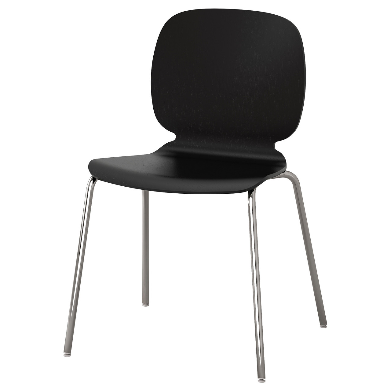 

Кухонний стілець SVENBERTIL IKEA 691.976.93 чорний/хром