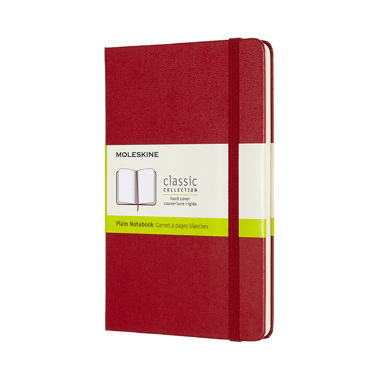 

Записник Moleskine Classic медіум / Нелінований Червоний (8058647626642)