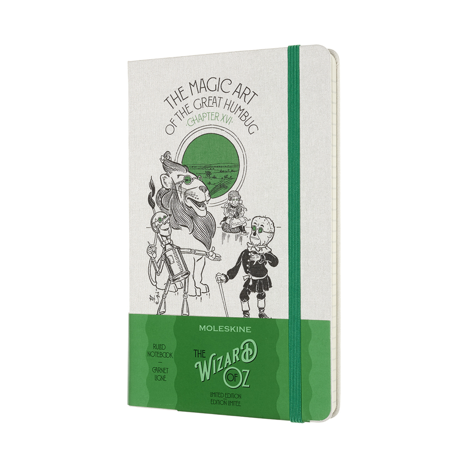 

Записник Moleskine Wizard of OZ середній / Лінійка Магія (8056420851281)