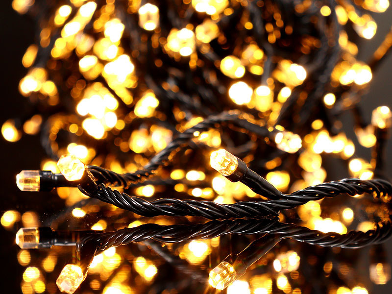 

Гирлянда Рубинка большая 500LED (теплый белый) LED500WW-8
