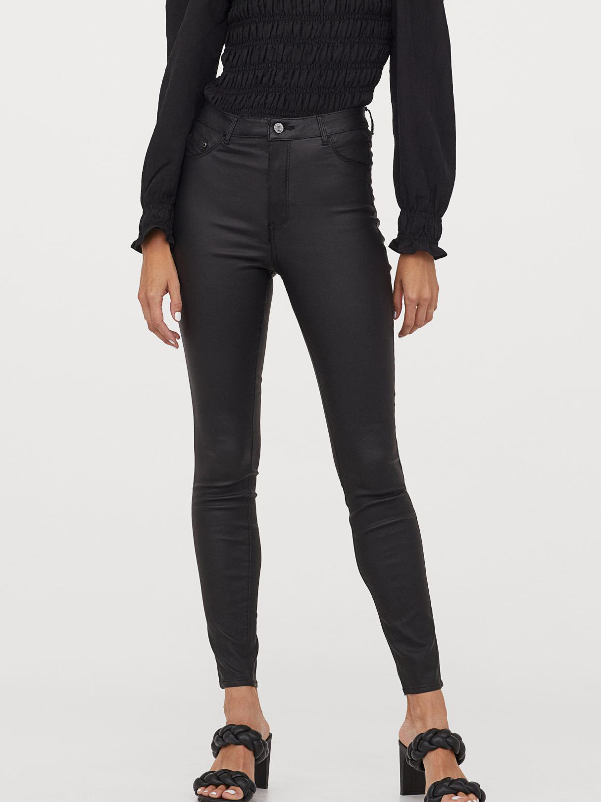 

Брюки H&M 0399223-9 29/34 Черные (СА2000001895368)