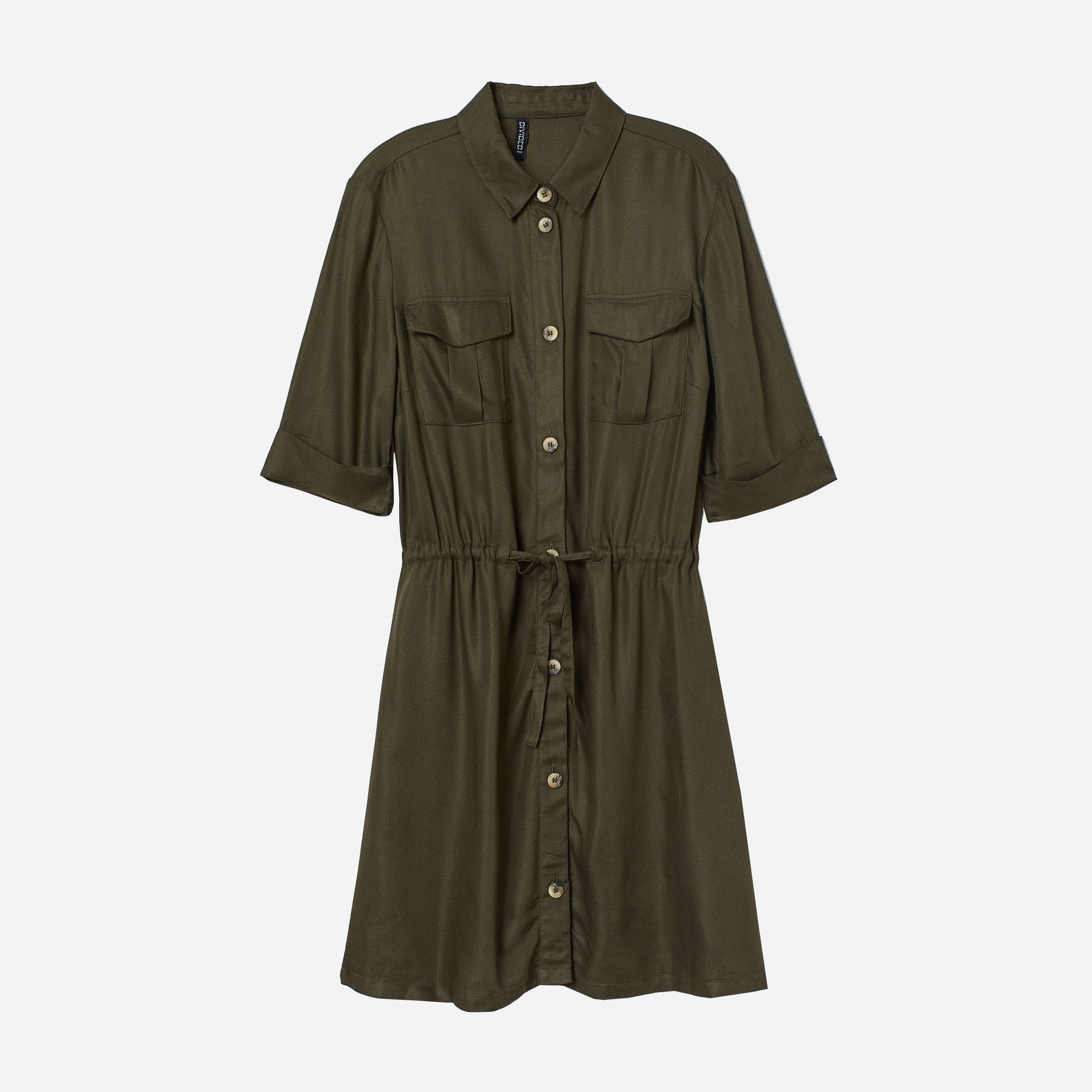 

Платье H&M 12-0746648-004  Хаки (СА2000001894774, Платье H&M 12-0746648-004 34 Хаки (СА2000001894774)