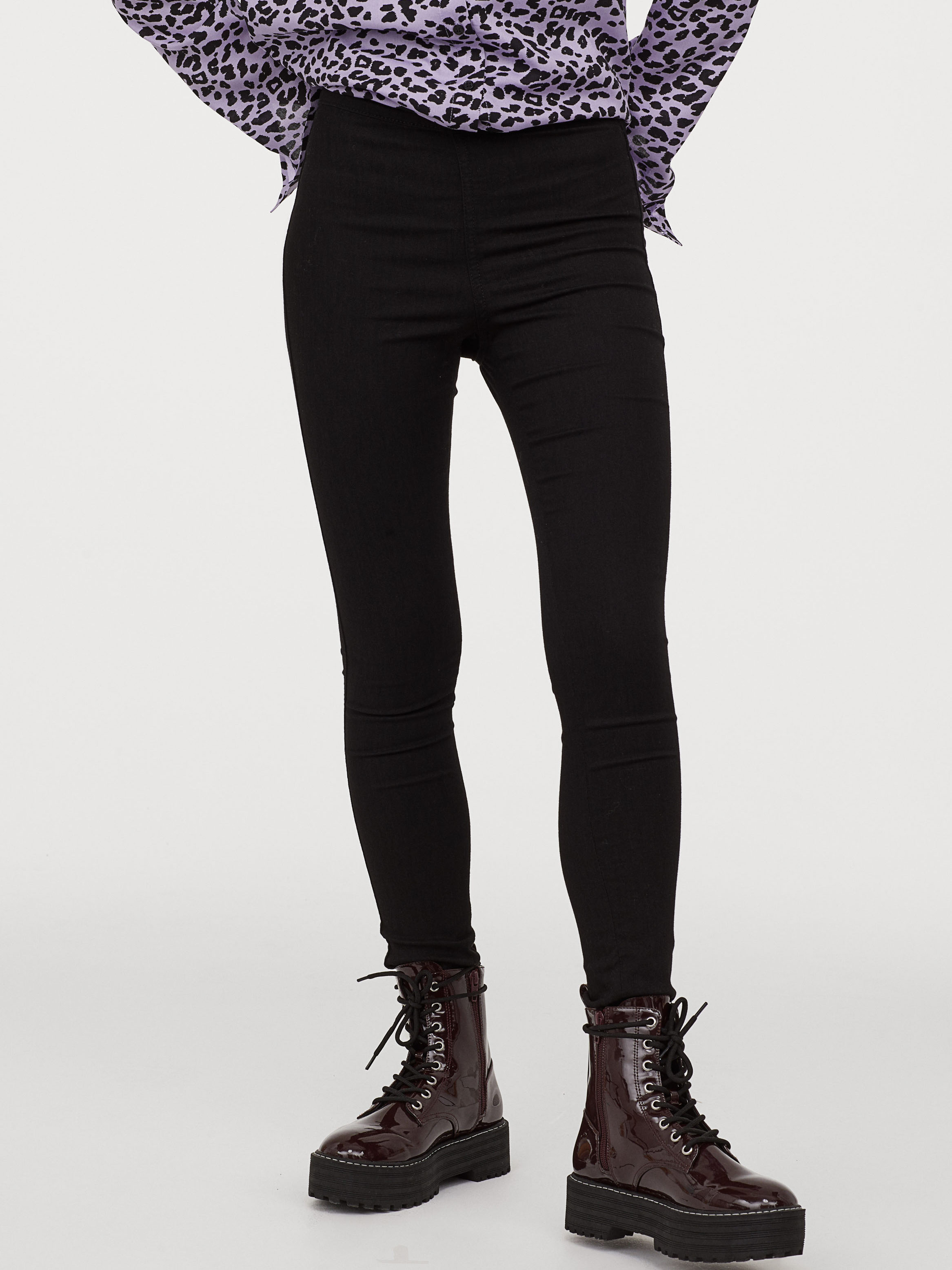 

Брюки H&M 112-30570189-007  Черные (СА2000001895023, Брюки H&M 112-30570189-007 42 Черные (СА2000001895023)
